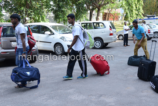 Parameshwar oversees arrangements for Federation Cup event at Mangala Stadium